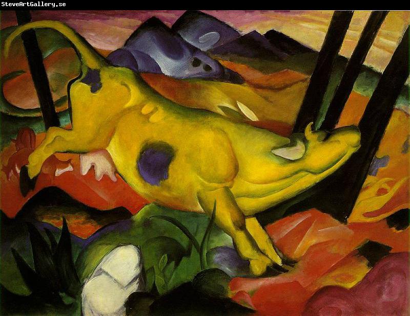 Franz Marc The Yellow Cow